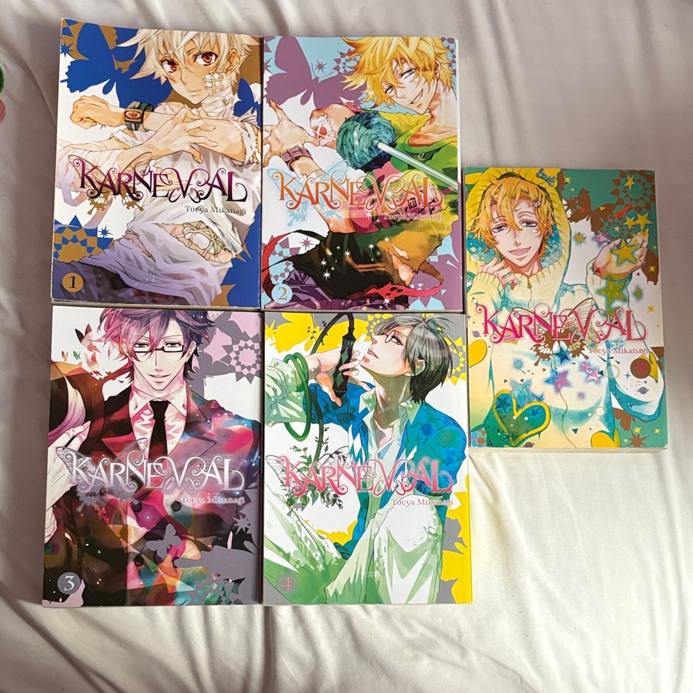Karneval Manga Volumes 1-4 Set